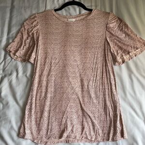 “a new day” brand tshirt with scale skin pattern, soft material